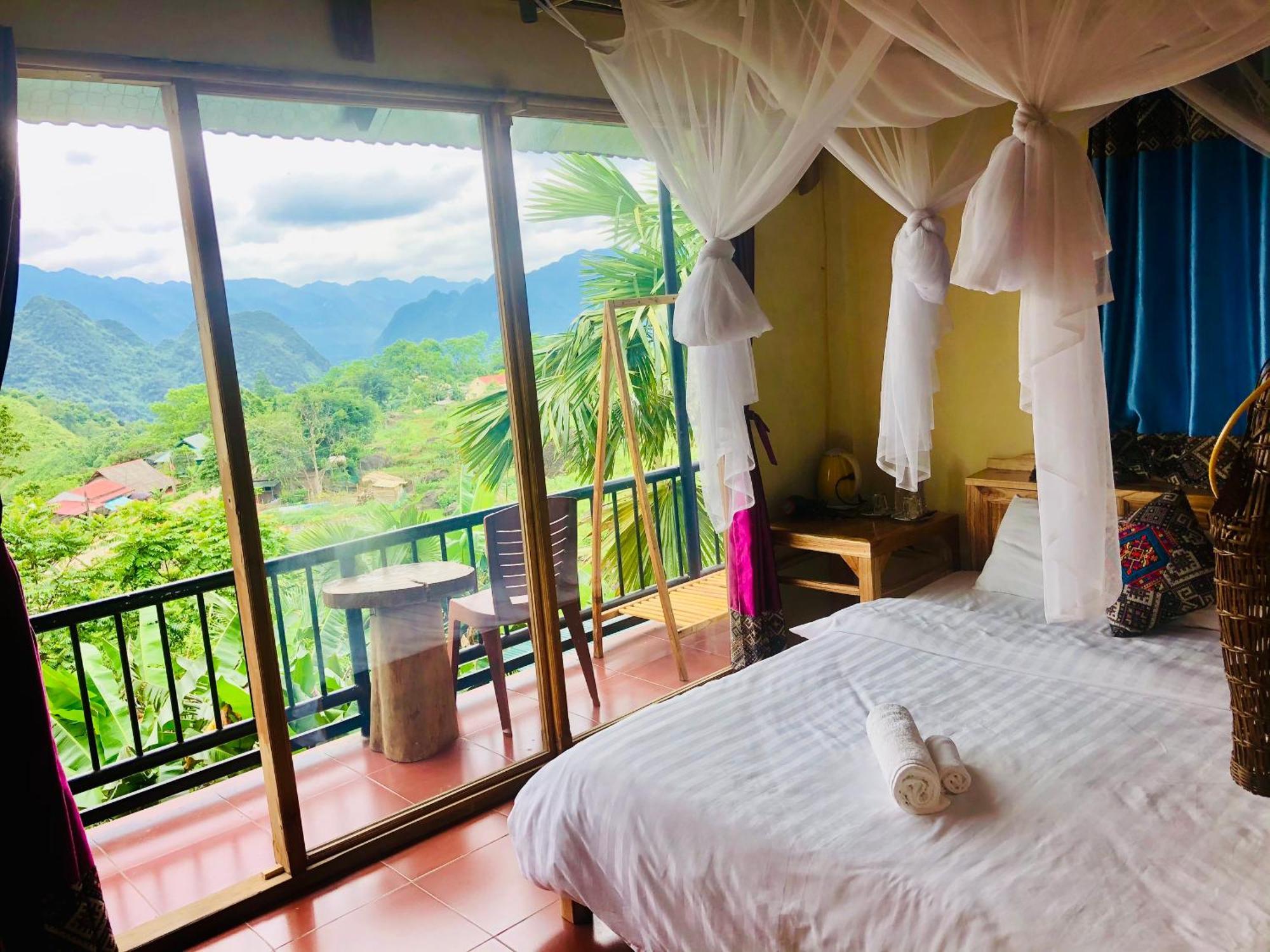Pu Luong Happy Home Huong Ba Thuoc Esterno foto