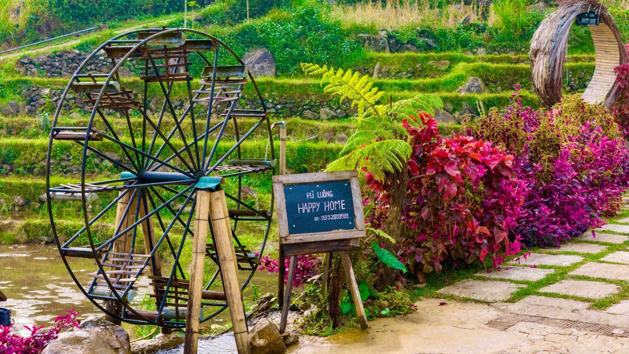 Pu Luong Happy Home Huong Ba Thuoc Esterno foto