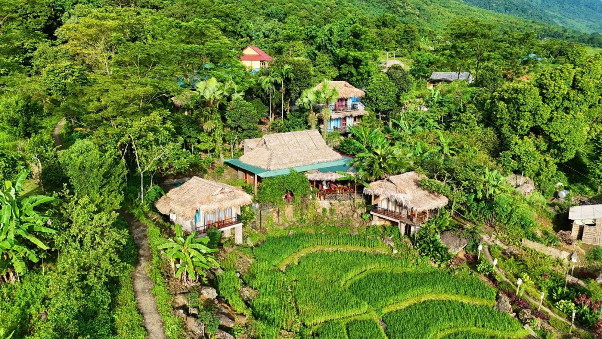 Pu Luong Happy Home Huong Ba Thuoc Esterno foto