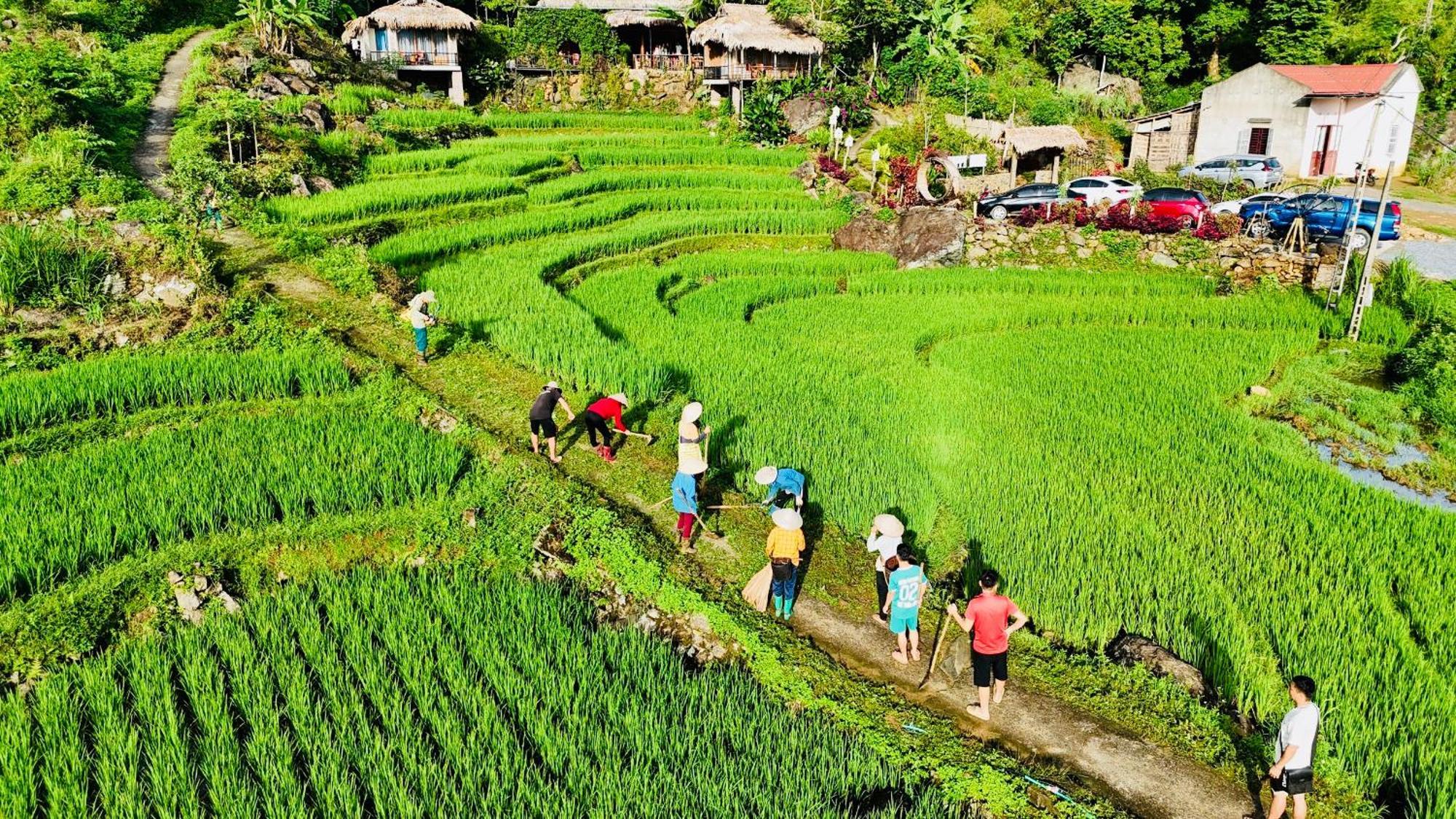 Pu Luong Happy Home Huong Ba Thuoc Esterno foto