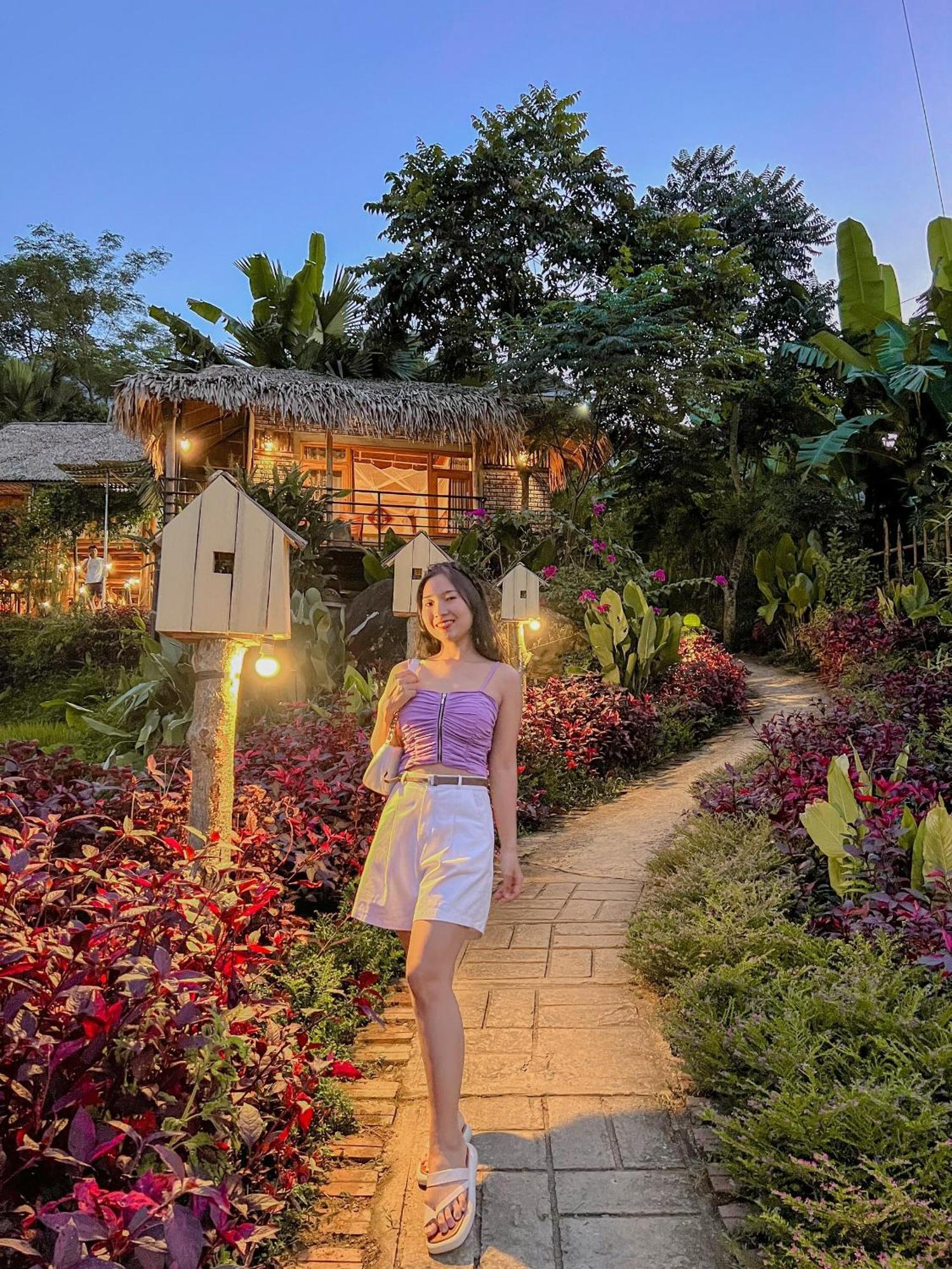 Pu Luong Happy Home Huong Ba Thuoc Esterno foto