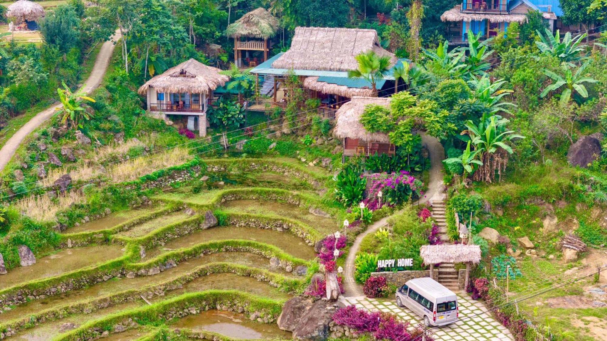 Pu Luong Happy Home Huong Ba Thuoc Esterno foto