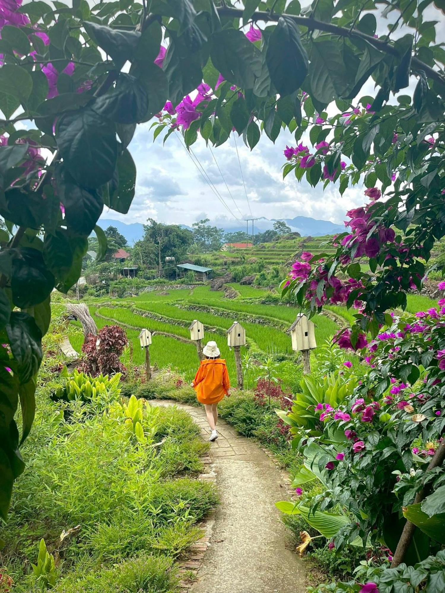 Pu Luong Happy Home Huong Ba Thuoc Esterno foto